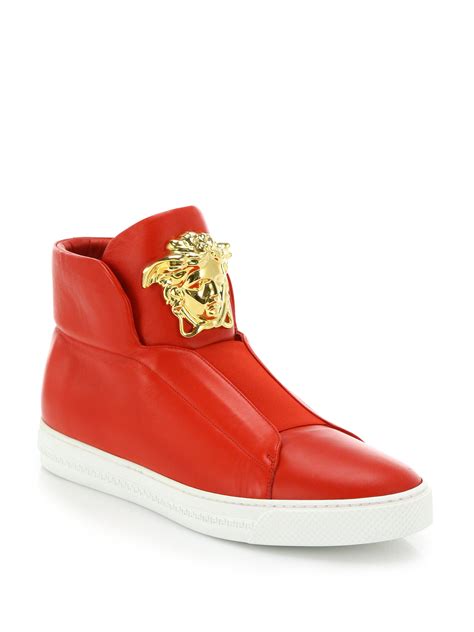 men red versace shoes|Versace shoes for men sneaker.